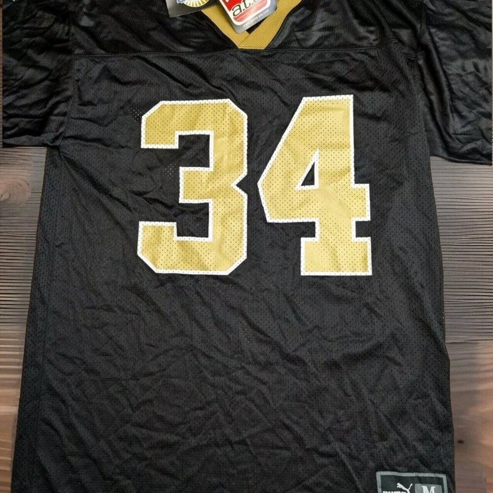 NWT Vintage Ricky Williams New Orleans Saints Authentic Puma NFL Jersey Medium